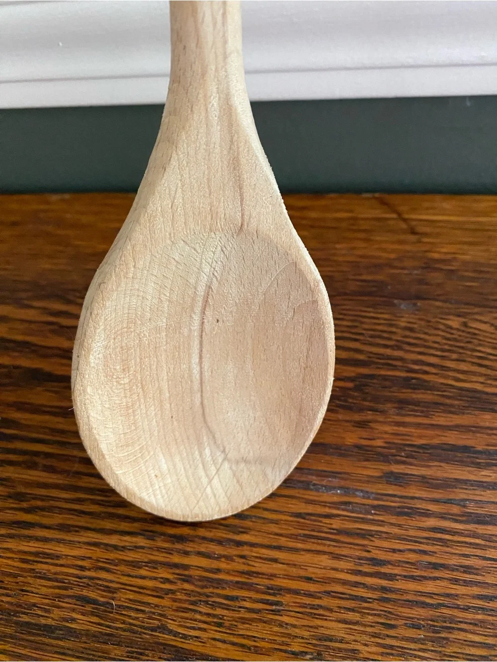 Vintage wood spoon